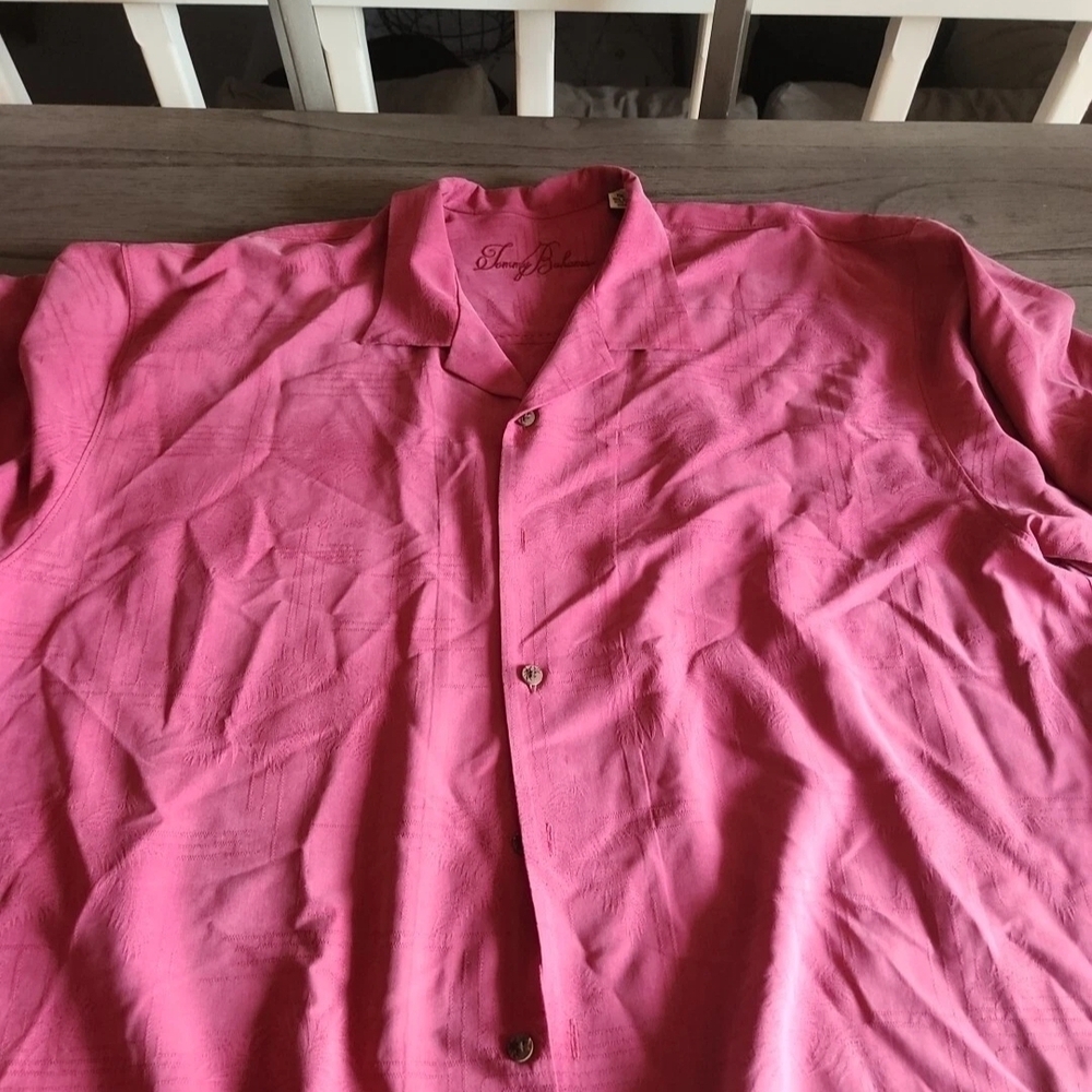 Tommy Bahama Men's Vibrant Pink Shirt Jacket